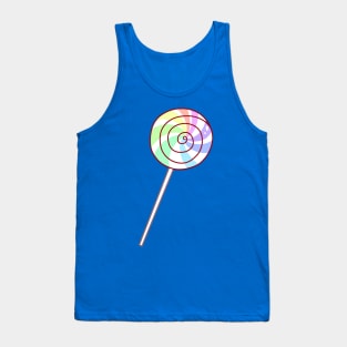 Pastel Rainbow Lollipop Tank Top